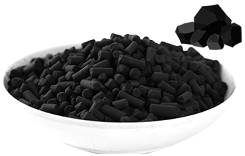 Coal based activated carbon pellets