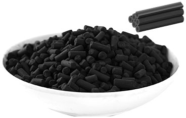 Wood based activated carbon pellets
