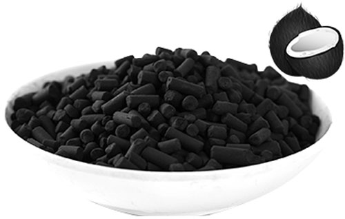 Coconut shell activated carbon pellets