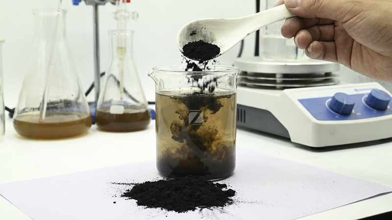 Industrial laboratory for water quality evaluation