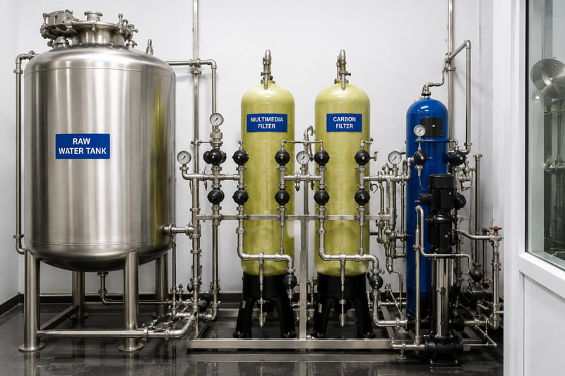 Water treatment and softening application